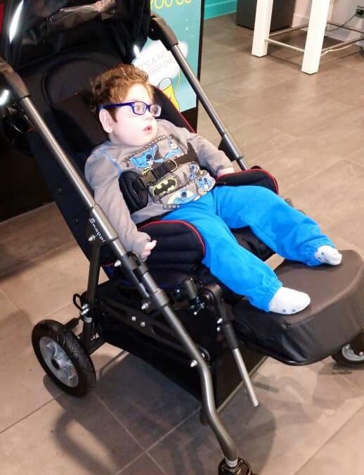 A SIMPLE PIECE OF EQUIPMENT MEANS THE WORLD TO LITTLE JAMIE AND HIS FAMILY