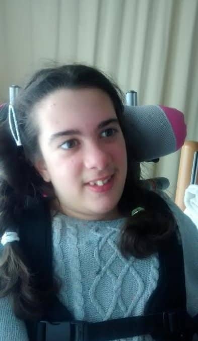 HELP GIVE LIZZIE THE SPECIALIST WHEELCHAIR SHE NEEDS TO GET OUT AND ABOUT IN COMFORT