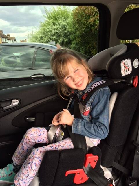 CAR SEAT COMFORT AT LAST FOR LITTLE OLIVIA