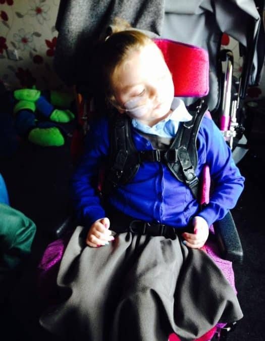 HELP BETHANY SIT IN COMFORT AND SAFETY WITH HER FAMILY