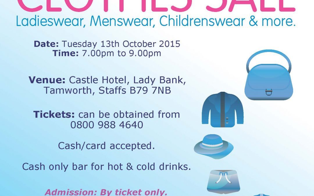 HOTEL HOLDS CLOTHES SALE FOR NEWLIFE