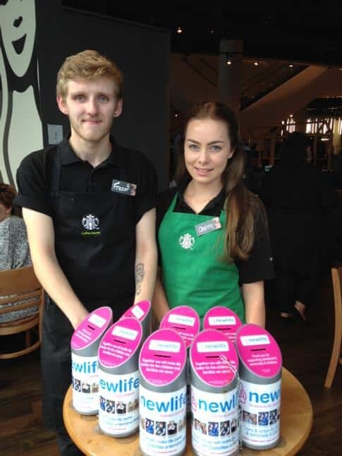 STARBUCKS HAVE ‘BEAN’ BUSY SUPPORTING NEWLIFE