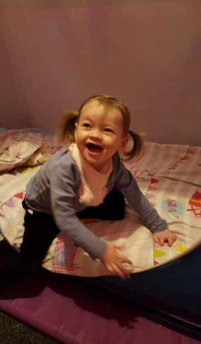 SPECIAL BED MAKES A MASSIVE DIFFERENCE TO LITTLE AMELIA