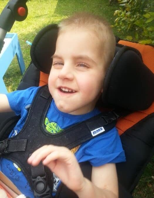 REFURBISHED DISABILITY EQUIPMENT HELPS LITTLE JAKE AND HIS FAMILY