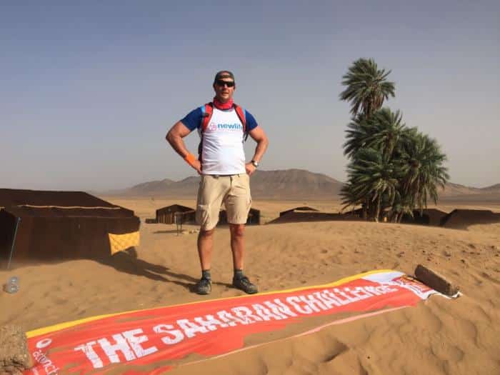 MICK’S SAHARA SUCCESS SMASHES FUNDRAISING TARGET TO HELP LOCAL DISABLED CHILDREN