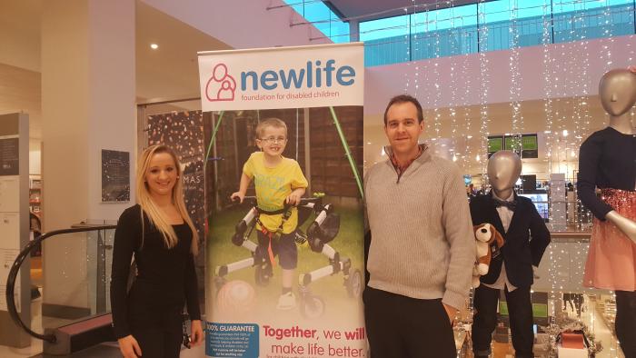 JOHN LEWIS IN LEICESTER DONATES £1,590 TO NEWLIFE