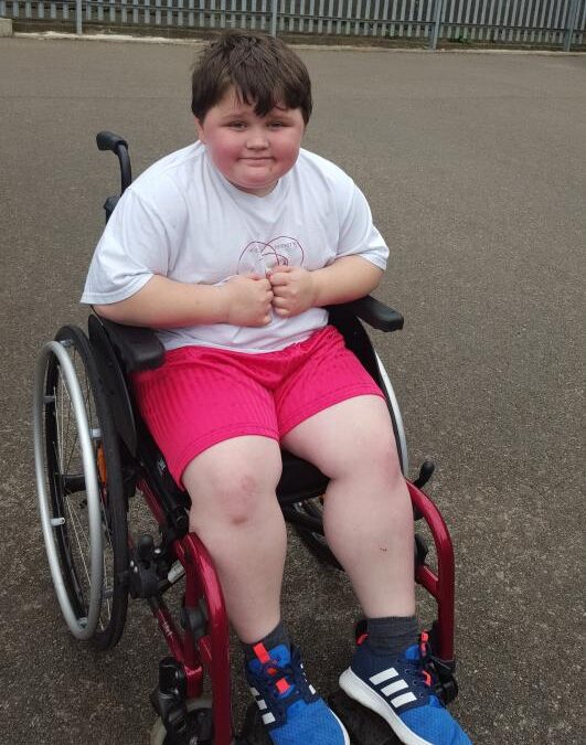 WHEELCHAIR BID TO KEEP LIAM AS ACTIVE AS POSSIBLE, FOR AS LONG AS POSSIBLE