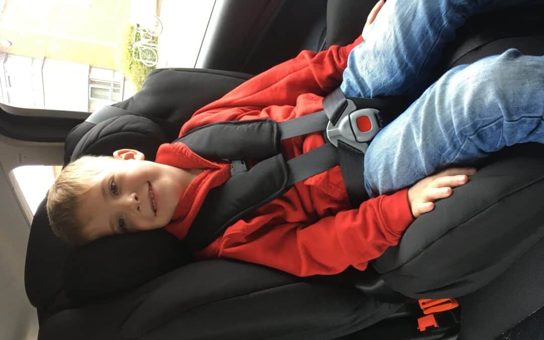 CAR SEAT SAFETY FOR WILLIAM, AGED SIX