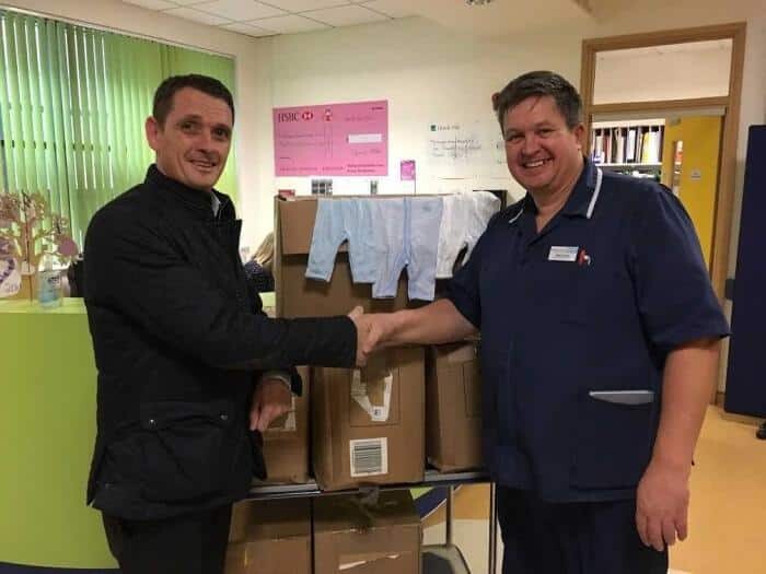 EARLY CHRISTMAS DELIVERY FOR NEONATAL UNIT