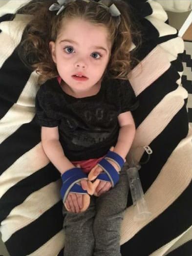MAISIE FACING SURGERY WITHOUT THE RIGHT SEAT