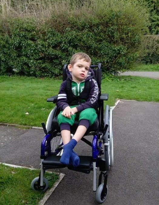 CHARITY MAKES URGENT APPEAL TO HELP DISABLED 7-YEAR-OLD