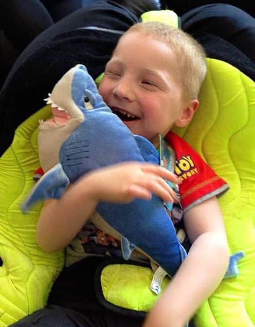 SAM’S LEGACY IS HELPING SIX-YEAR-OLD ALEX GET AN EARLY CHRISTMAS BOOST