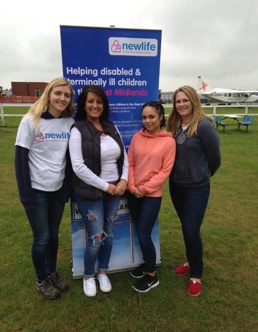 TRIO SKYDIVE FOR DISABLED CHILDREN