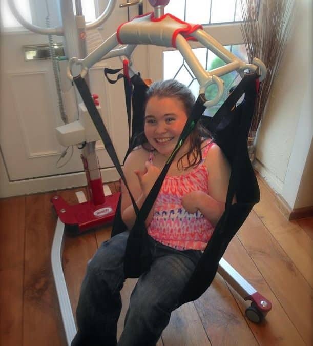 LIFE-CHANGING HOIST FOR LITTLE JODIE FROM COVENTRY