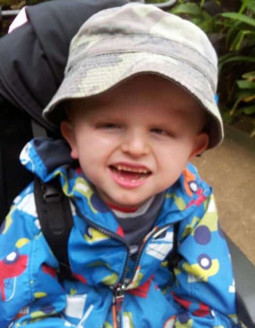 IN THE RUNNING TO HELP LIAM, AGED SEVEN