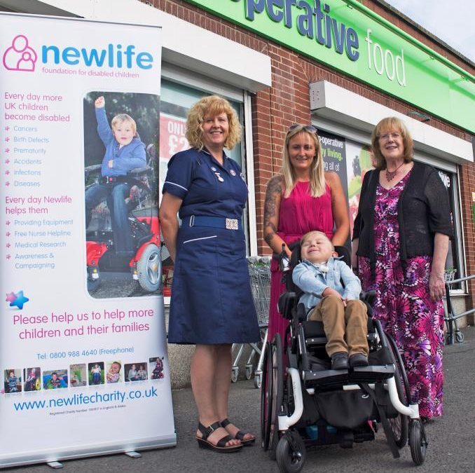 SIX-YEAR-OLD STACIE HELPS CELEBRATE £500,000 ACHIEVEMENT OF CHARITY PARTNERSHIP