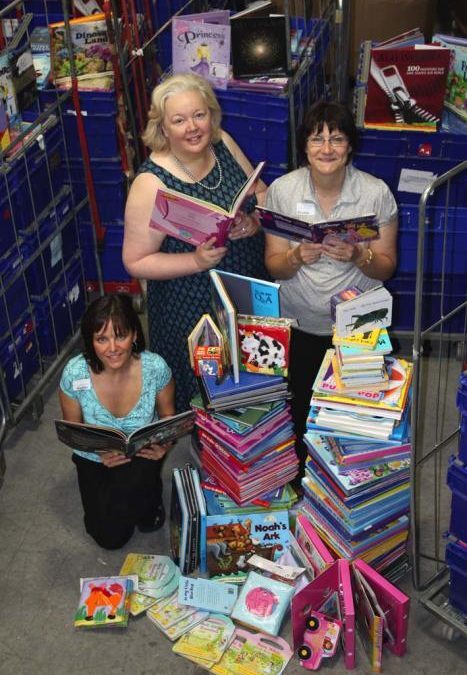 Charity book donation fires children’s imaginations