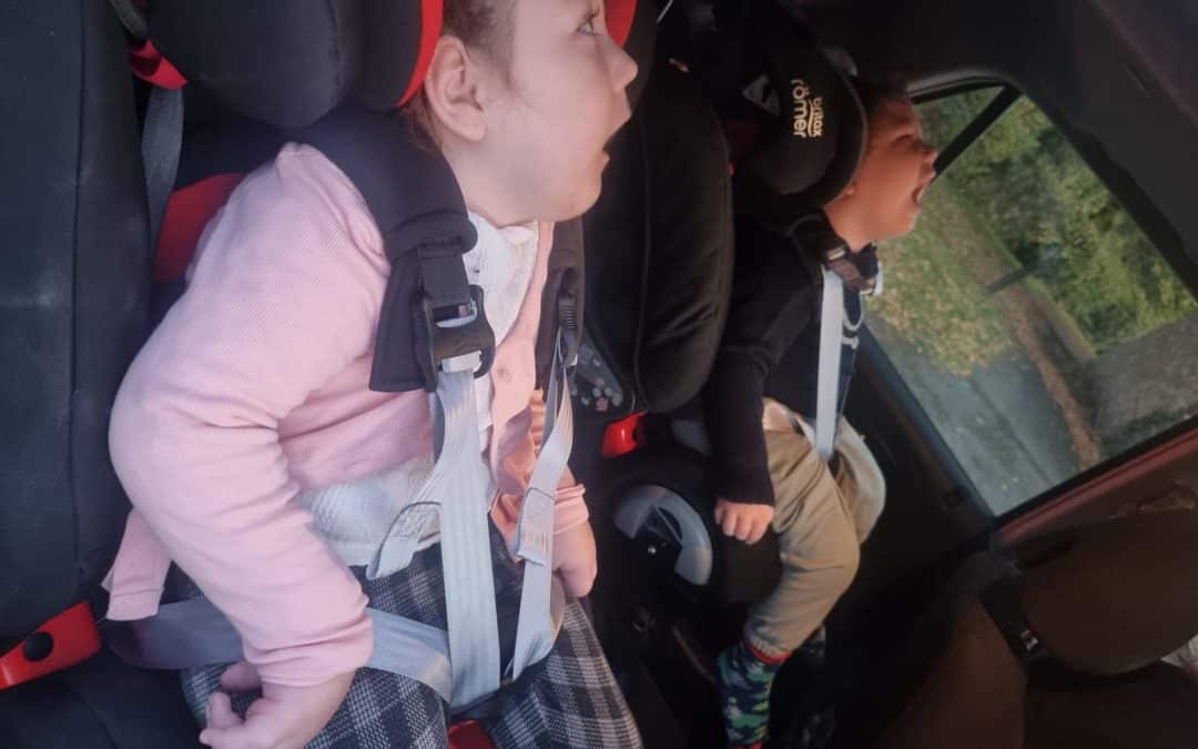 SIBLINGS WITH LIFE-LIMITING CONDITION CAN TRAVEL SAFELY, THANKS TO SPECIALIST CAR SEATS