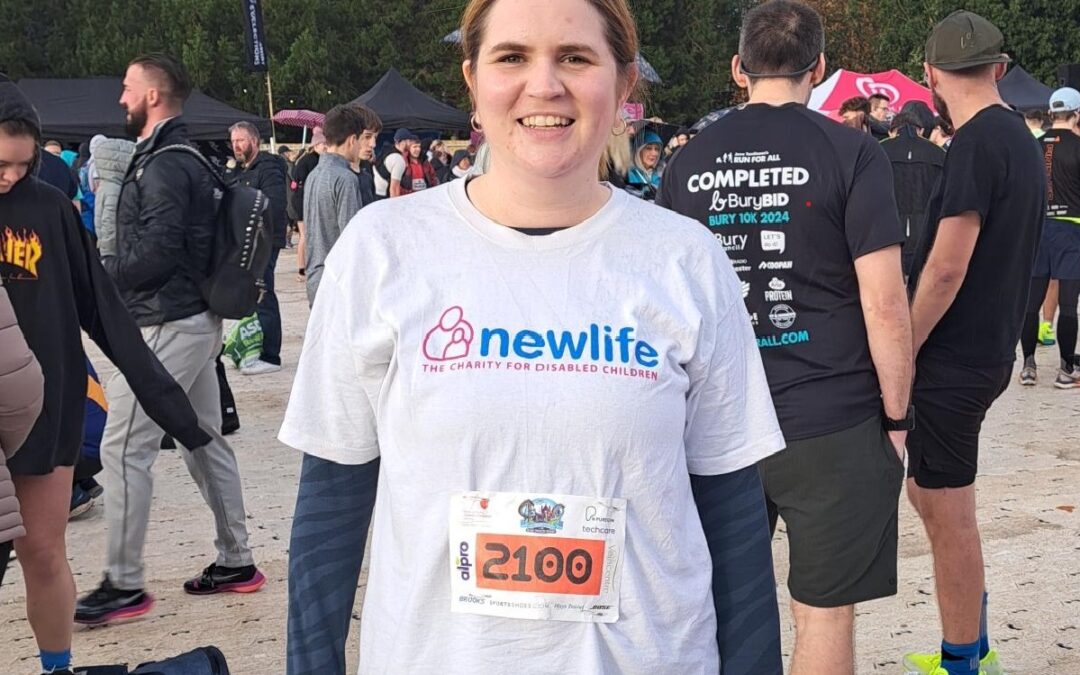 Can you support Abbey as she hits her stride fundraising for Newlife?