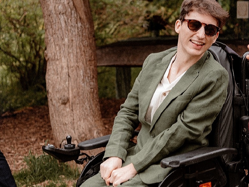 Celebrating 20 years of equipment changing lives – like it did for Sam