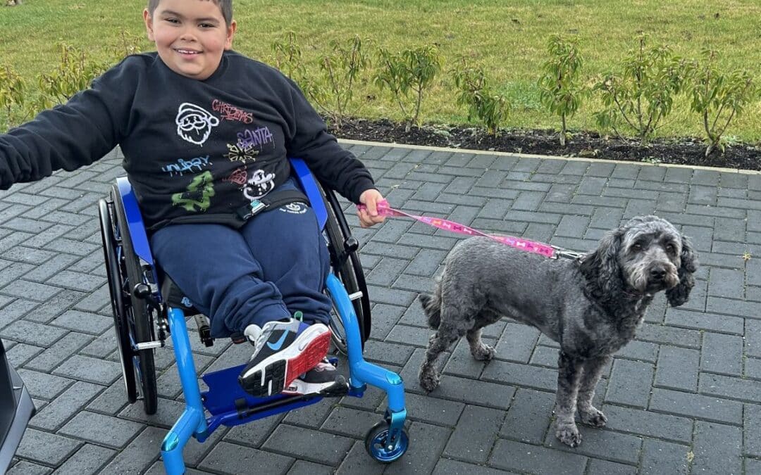 New wheelchair means freedom and independence for Zack